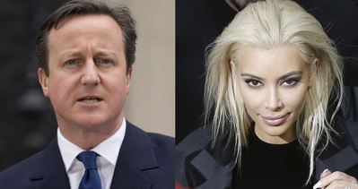 David Cameron: Kim Kardashian’la kuzeniz