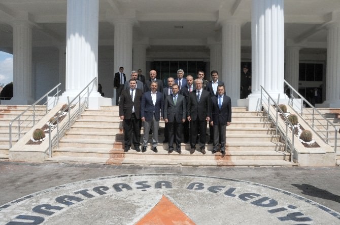 Vali Türker’den Muratpaşa Kaymakamlığı İle Muratpaşa Belediye Başkanlığına Ziyaret