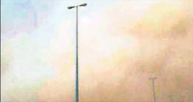 Körfez’i kum fırtınası vurdu