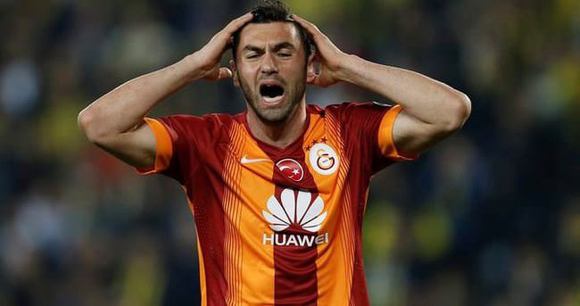 Galatasaray’da Burak Yılmaz şoku