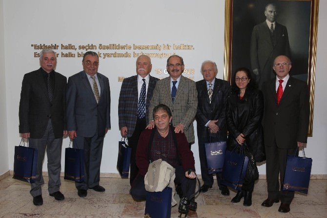 Safranbolu Kültür Ve Turizm Vakfı Heyeti Başkan Büyükerşen’i Ziyaret Etti