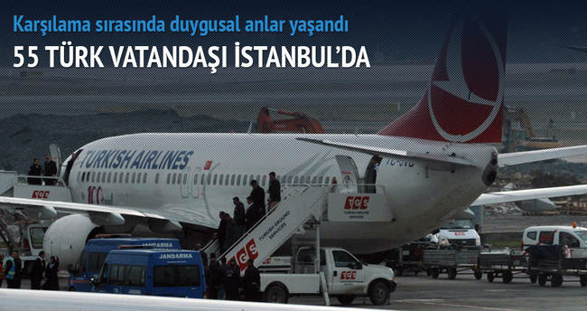 55 Türk vatandaşı İstanbul’da