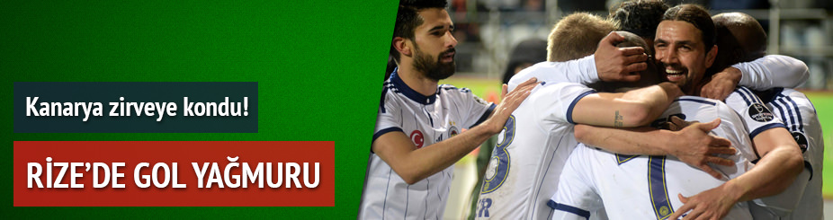 Çaykur Rizespor Fenerbahçe maçı özeti ve golleri — (GENİŞ-ÖZET)