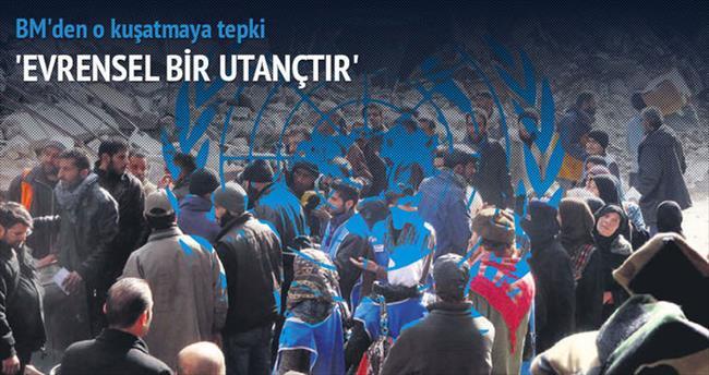 BM: Yermuk kuşatması evrensel bir utançtır