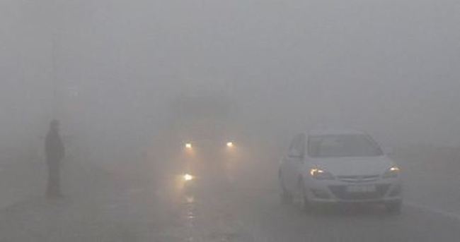 Bolu Dağı’nda yoğun sis