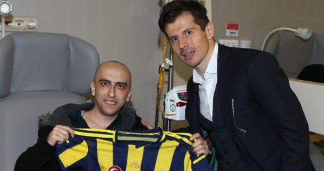 Emre Belözoğlu’ndan anlamlı ziyaret
