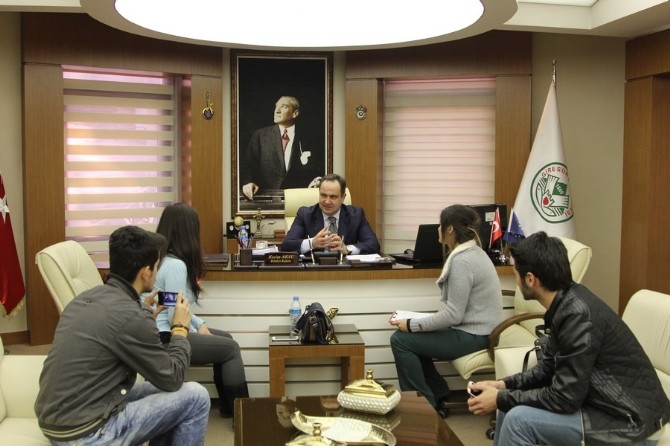 Giresun Belediye Başkanı Aksu, İktisat Fakültesi Öğrencilerine Belediyeciliği Anlattı