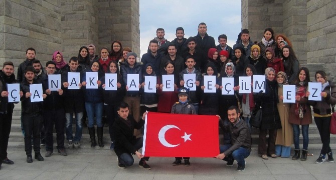 Amasya Üniversitesi Öğrencileri Çanakkale Şehitliğini Gezdi