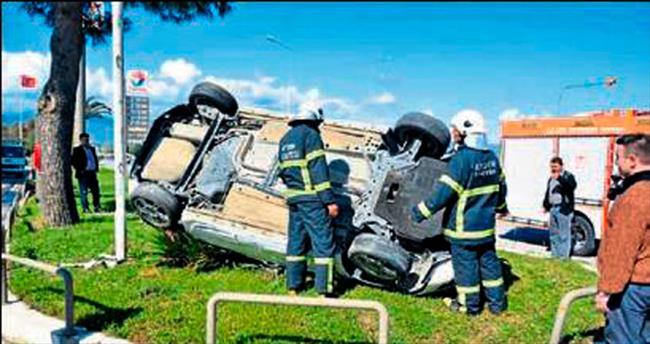 Aydın’daki kazada genç sürücü öldü