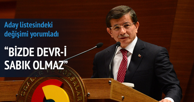 Bizde devr-i sabık olmaz