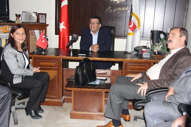 Akdeniz Belediyesi Eş Başkanları Mutlu Ve Türk’ten Mgc Yönetimine Ziyaret