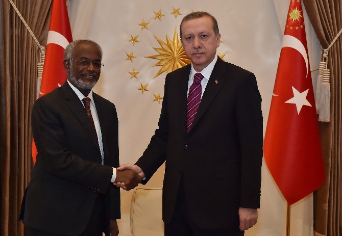 Cumhurbaşkanı Erdoğan, Sudan Dışişleri Bakanı Karti’yi Kabul Etti