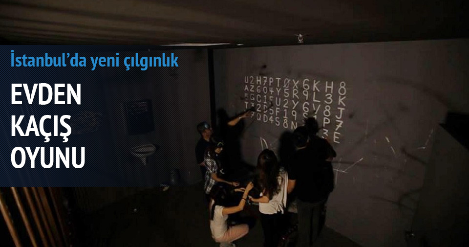İstanbul’da yeni çılgınlık evden kaçış oyunu