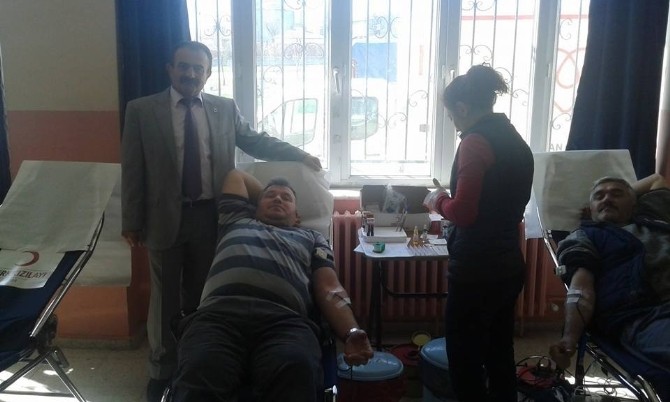 Sakintepe’de Kan Bağışı Kampanyası