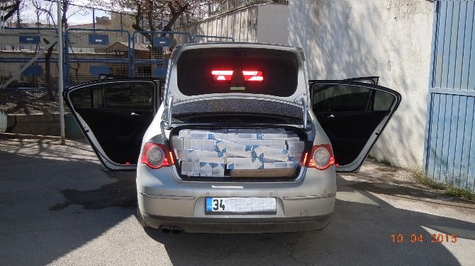 Erzincan’da 5 Bin Paket Kaçak Sigara Ele Geçirildi