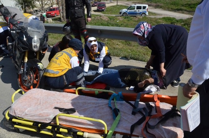Eskişehir’de Trafik Kazası, 2 Yaralı