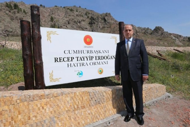Amasya’da Cumhurbaşkanı Erdoğan Adına Hatıra Ormanı Oluşturuldu
