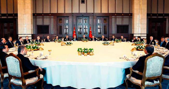 İstanbul’un belediye başkanları Saray’da