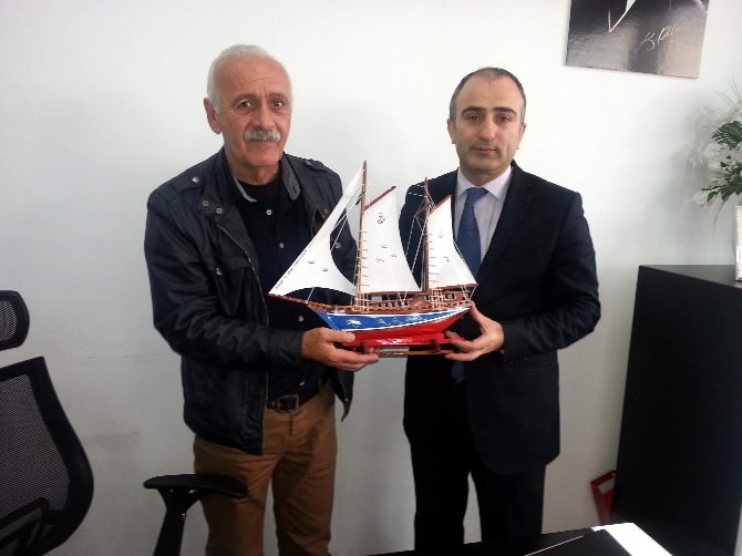 Sinop Gazeteciler Cemiyeti’nden BİK Şube Müdürü Kuru’ya Ziyaret
