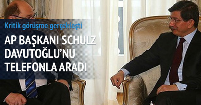 AP Başkanı Başbakan Davutoğlu’nu aradı