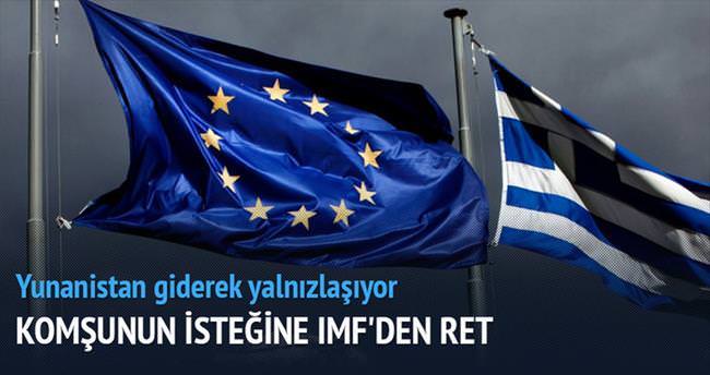 IMF’den Yunanistan’a ret geldi