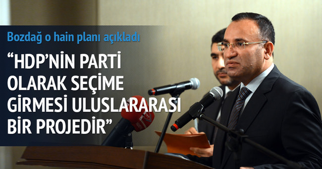 Bakan Bozdağ o hain planı açıkladı