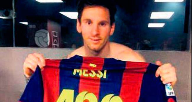Messi 400 dedi