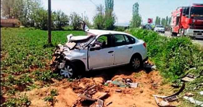 Ödemiş’te kaza: Bir ölü, beş kişi yaralı