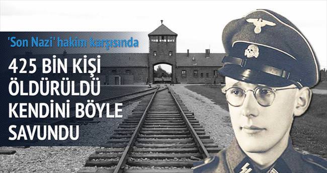 ’Son Nazi’ hâkim karşısında