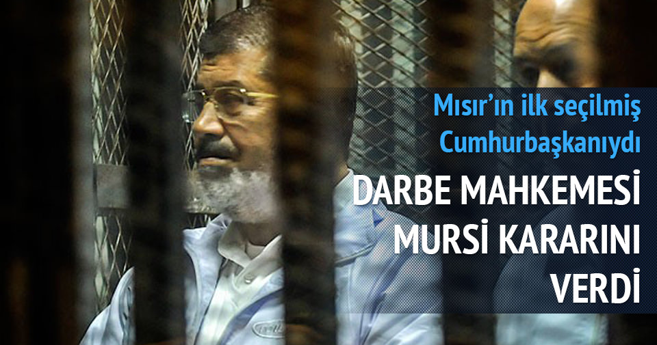 Mursi’ye 20 yıl hapis