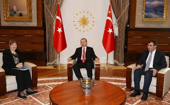 Cumhurbaşkanı Erdoğan, BM Kalkınma Programı Başkanı Clark’ı Kabul Etti
