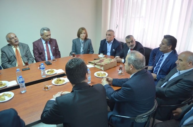 MHP Aydın Milletvekili Adaylarından Söke Esnaf Odalarına Ziyaret