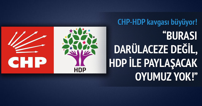 HDP ile paylaşacak oyumuz yok!