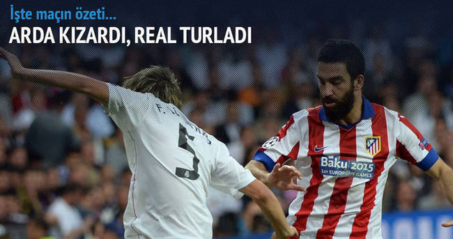 Real Madrid Atletico Madrid maçı özeti ve golleri GENİŞ ÖZET