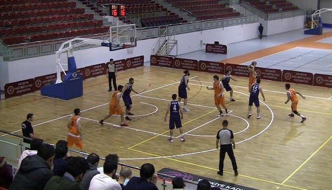Üniversitelerarası 1. Lig Erkek Basketbol Grup Müsabakaları NEÜ Ev Sahipliğinde Oynandı