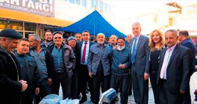 MHP adaylarından Korkuteli ziyareti