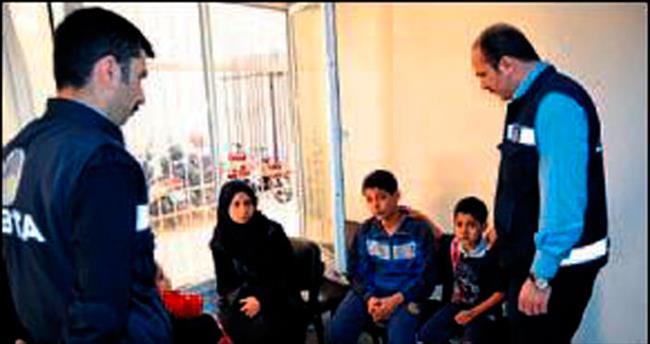 Suriyeli dilencilere belediye müdahalesi