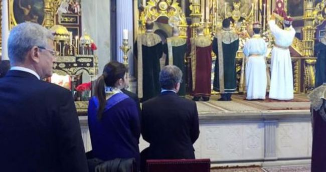 Ermeni kilisesinde bir ilk!