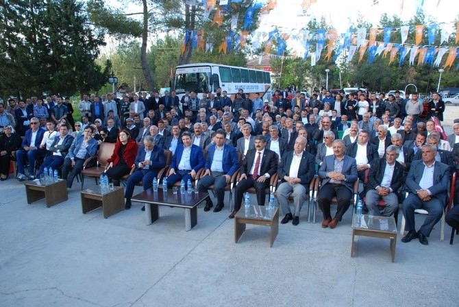 AK Parti Samsat İlçe Seçim Karargahının Açılışı Yapıldı