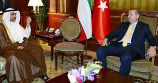 Erdoğan Meclis Başkanıyla görüştü