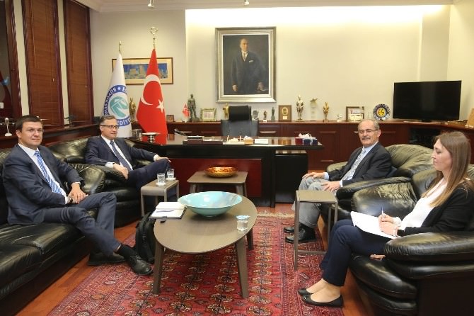Belarus Ankara Büyükelçisi Başkan Büyükerşen’i Ziyaret Etti