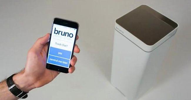 Dünyanın ilk akıllı çöp kutusu: Bruno