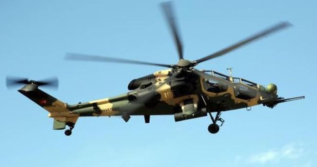 ATAK helikopterleri kritik göreve başladı