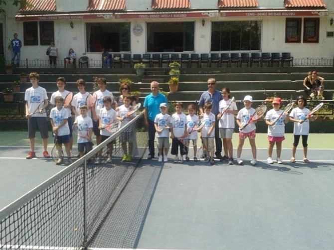 Tenis Deniz Spor Kulübünde Türkiye’nin Minik Tenisçileri Yarışacak