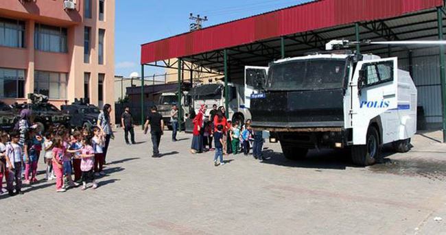 Çocuklara TOMA eğitimi