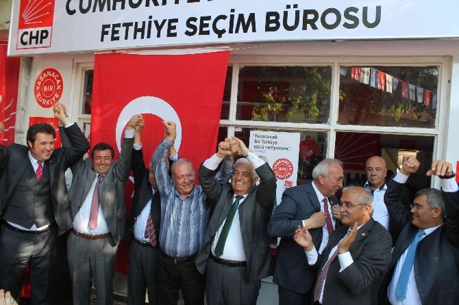 CHP Fethiye Seçim Bürosu Açıldı