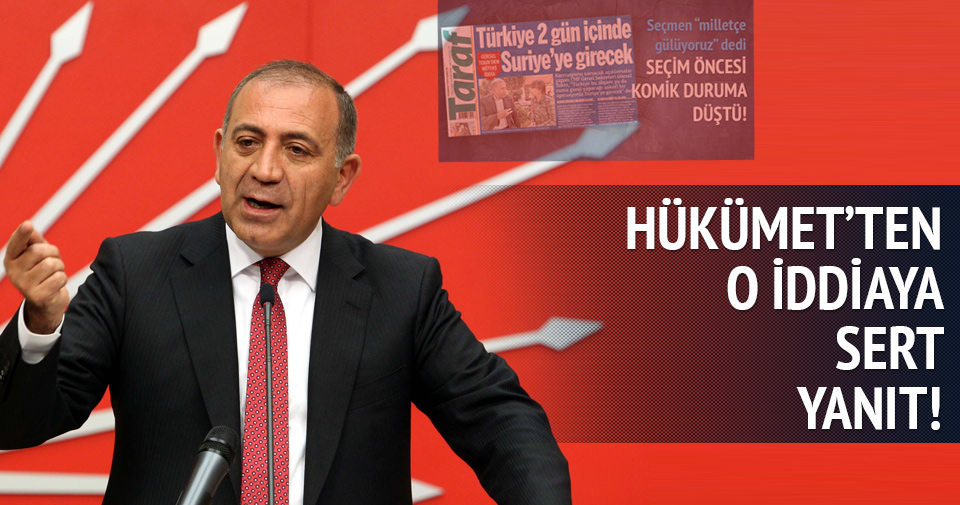 Taner Yıldız’dan Gürsel Tekin’e cevap