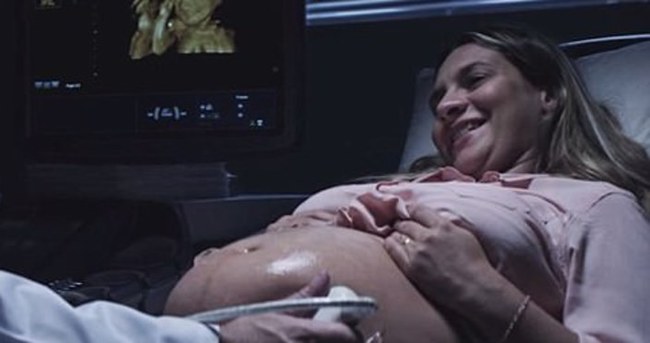 Görme engelli anne adayına 3D sürprizi