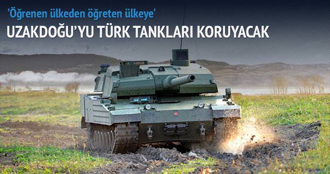 Uzakdoğu’ya Türk tankı