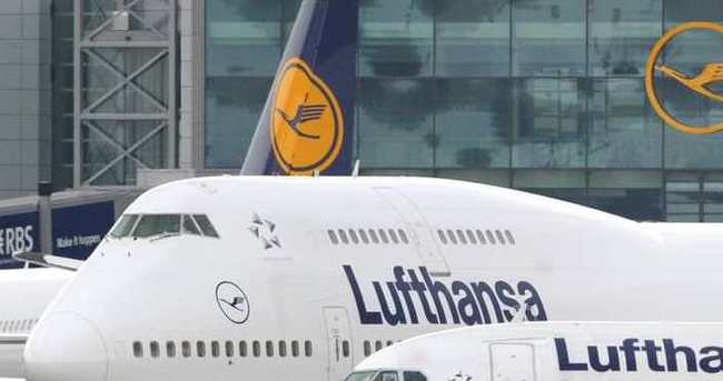Lufthansa uçağı geri döndü